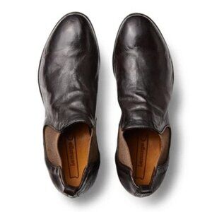 Lemargo AI04A Ebano Italian Luxury Handmade Leather Ankle Boots Size 40 / US 10